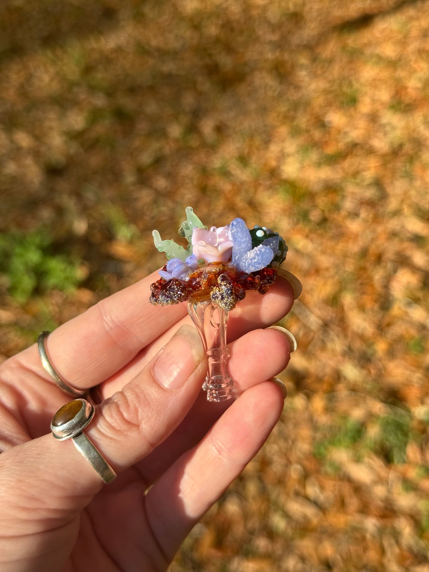 Succulent cactus garden joystick