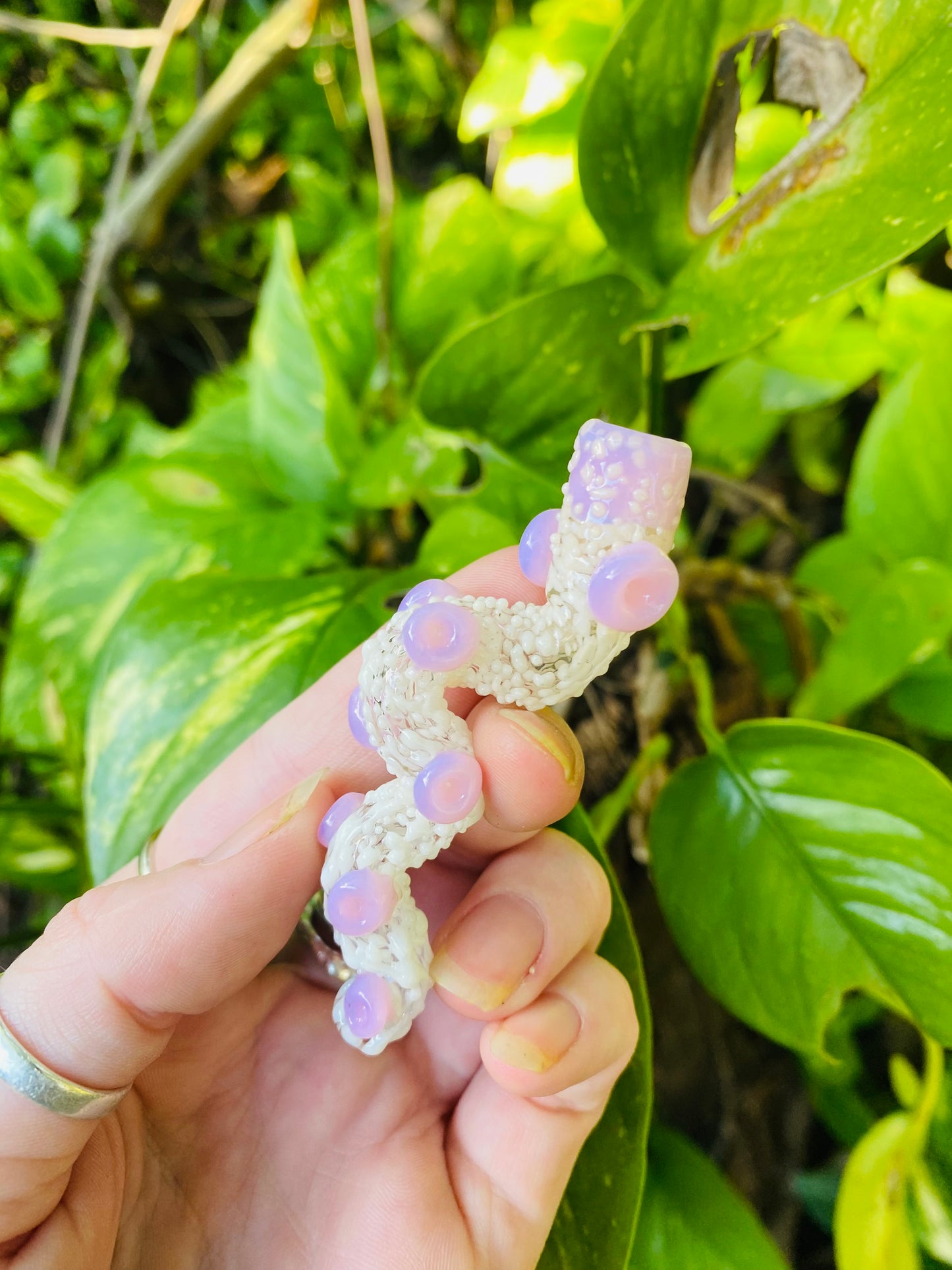 Tentacle finger saver/ glass filter tip