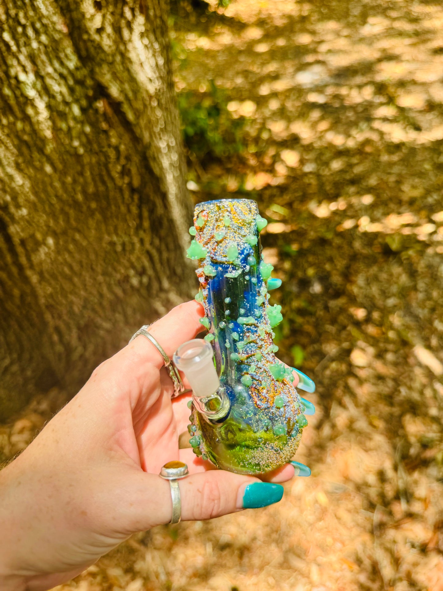 Forrest with moss “vase”