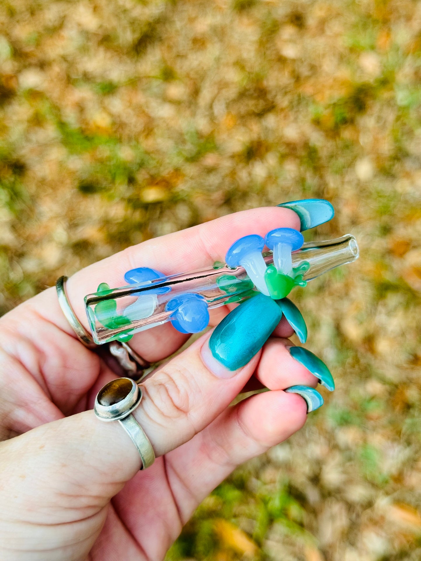 Mushroom cluster finger saver/ glass filter tip
