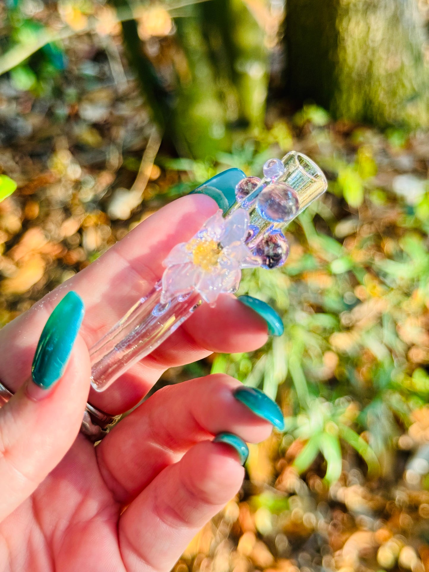 Flower finger saver/ glass filter tip