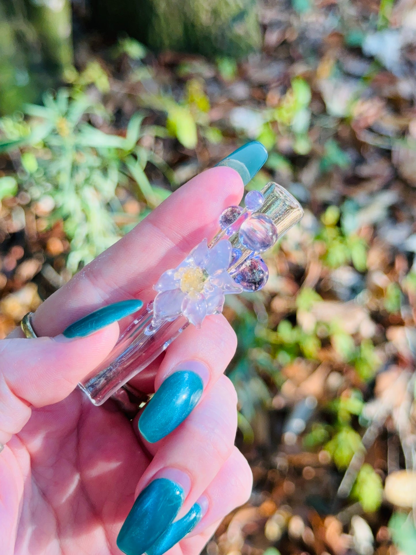 Flower finger saver/ glass filter tip