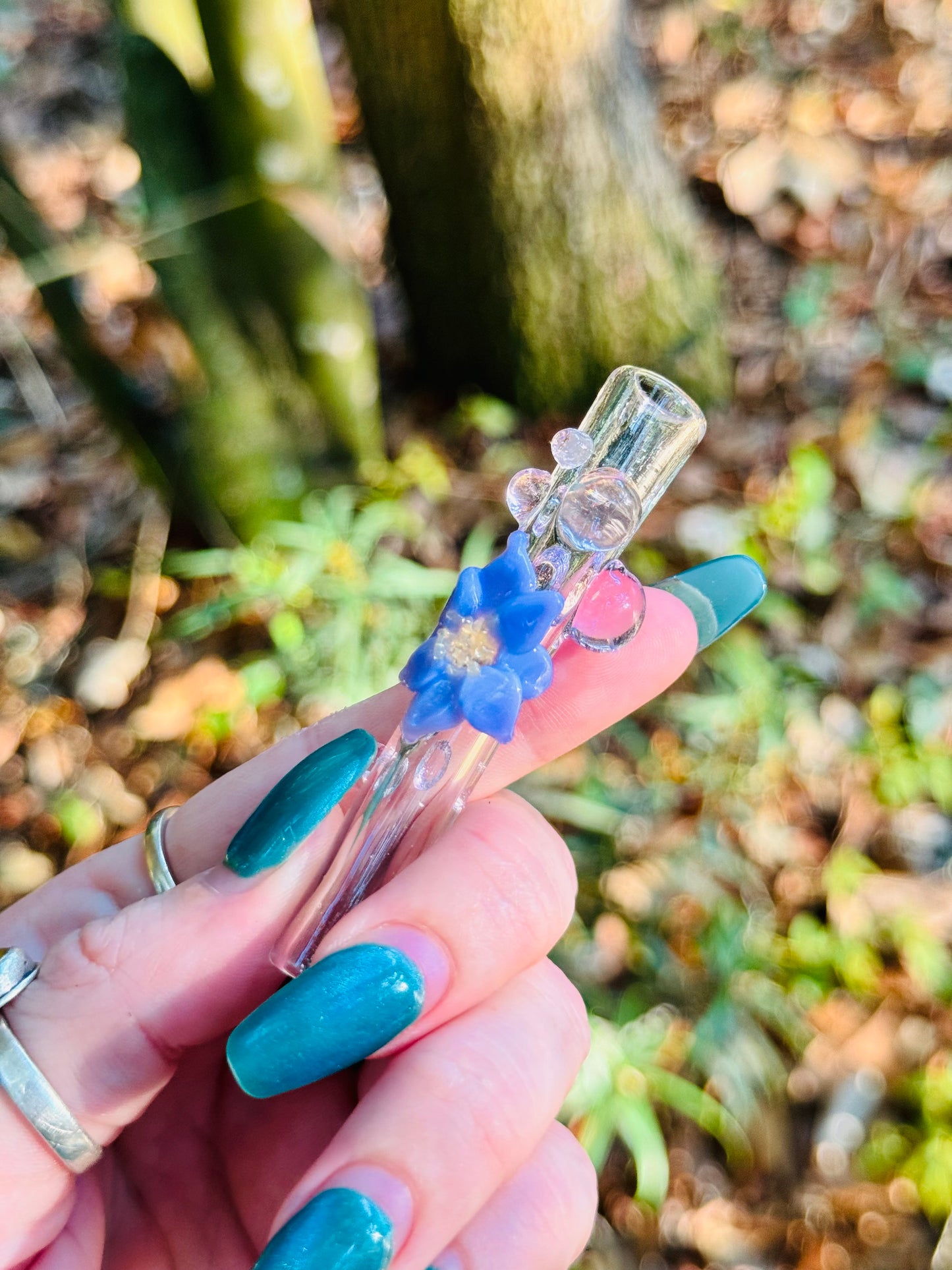 Flower finger saver/ glass filter tip