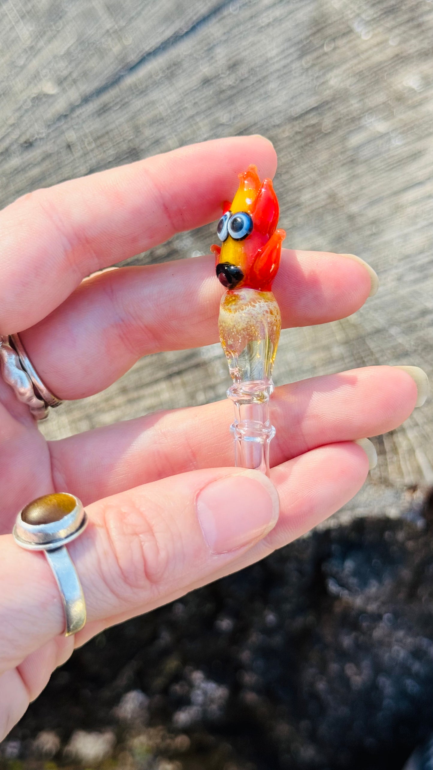 Calcifer (fire demon) joystick