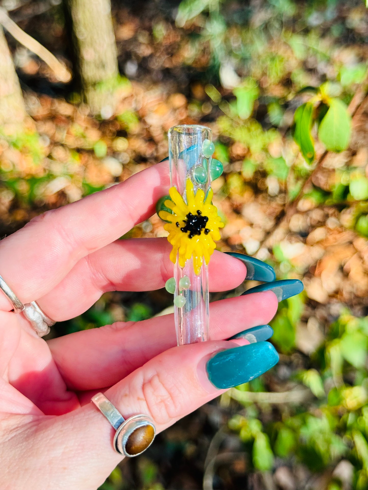 Sunflower finger saver/ glass filter tip