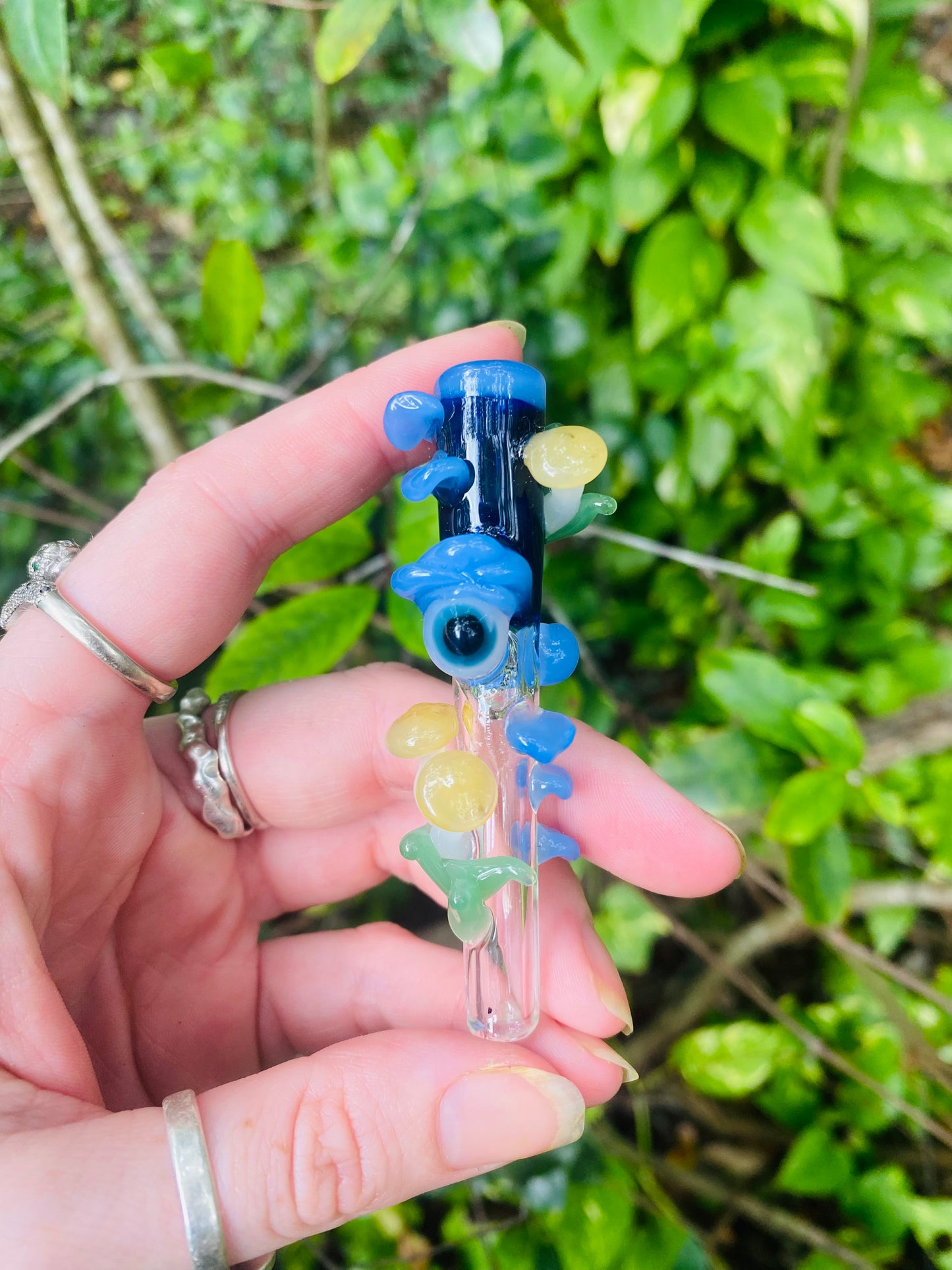Funguy cyclops finger saver/ glass filter tip.