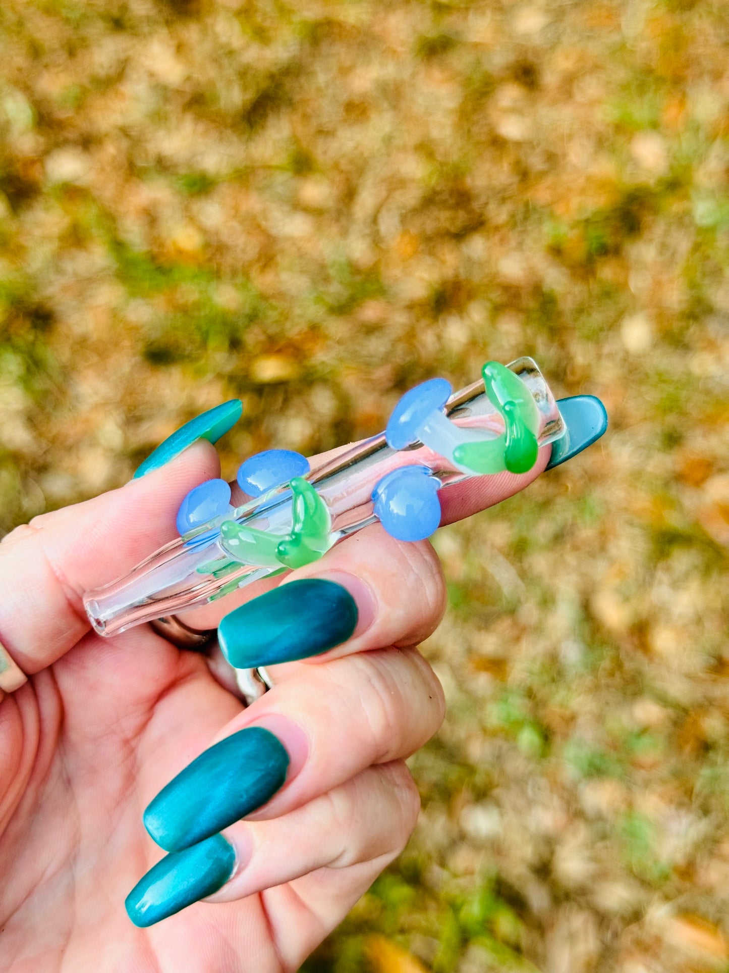 Mushroom cluster finger saver/ glass filter tip