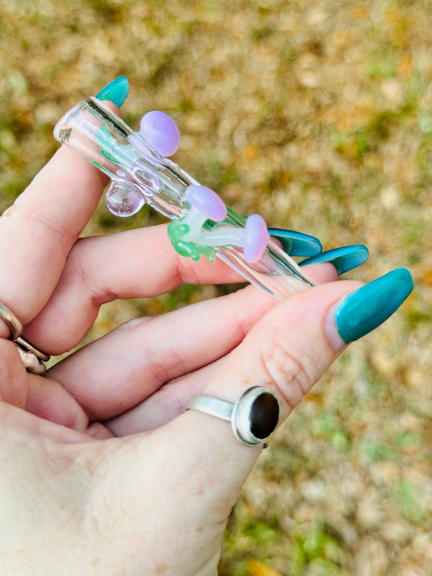 Mushroom cluster finger saver/ glass filter tip