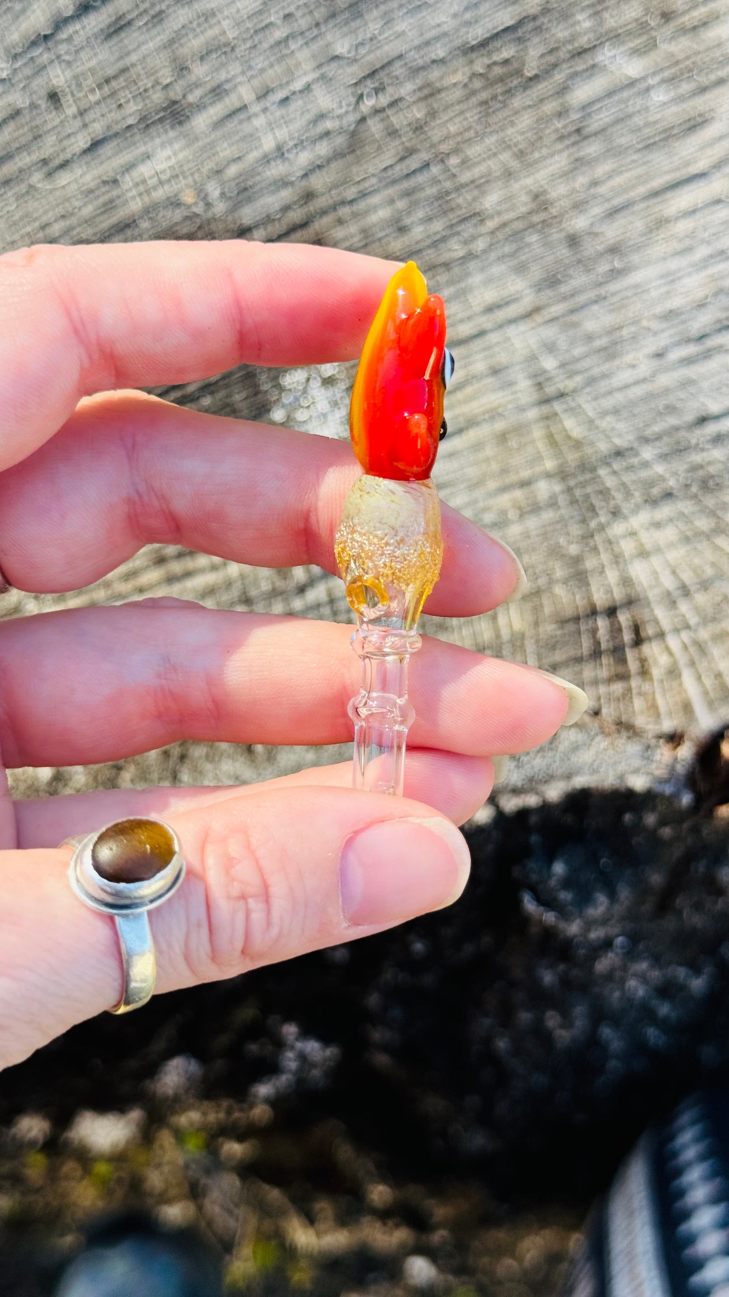 Calcifer (fire demon) joystick