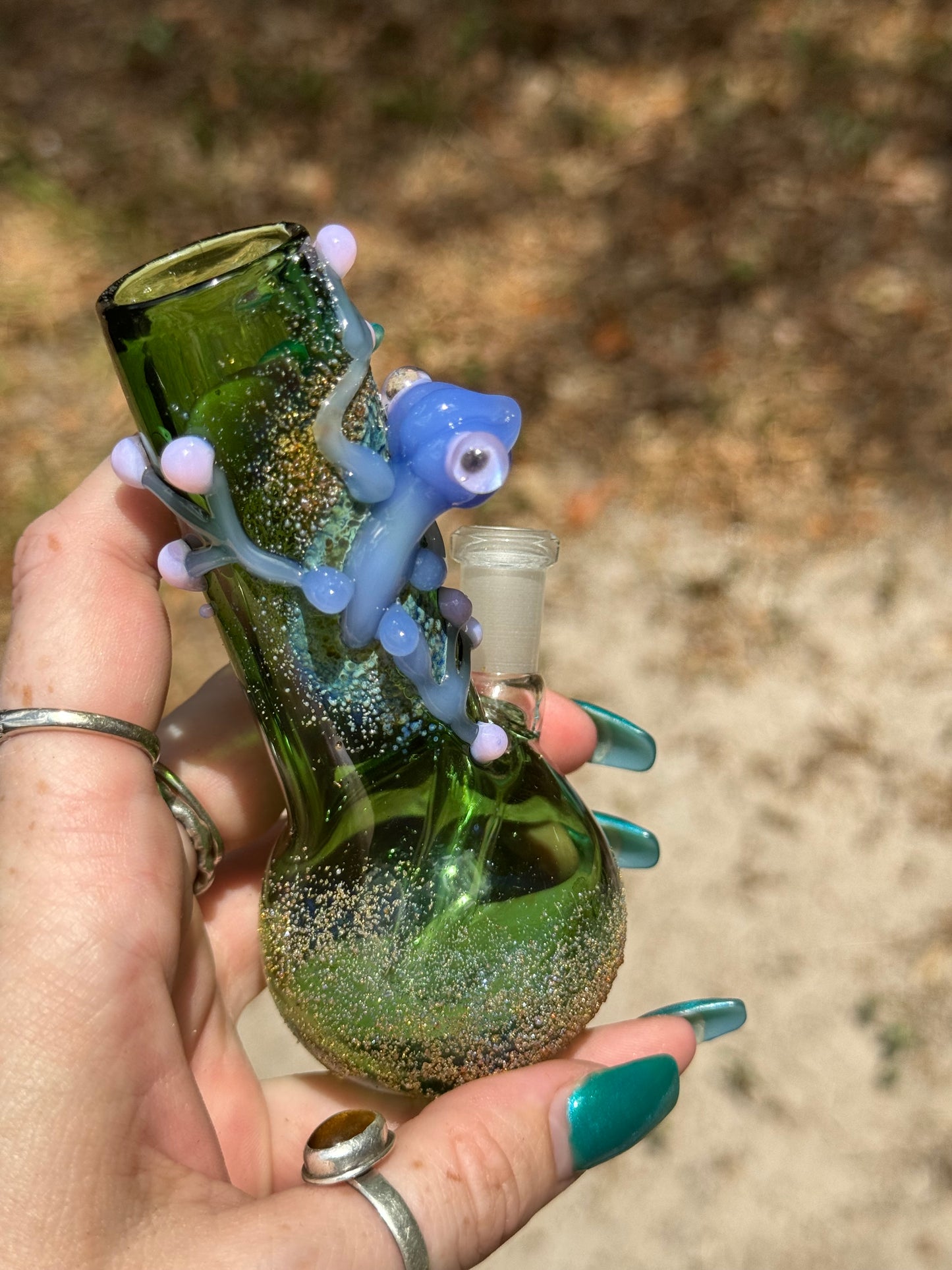 Frog “vase”