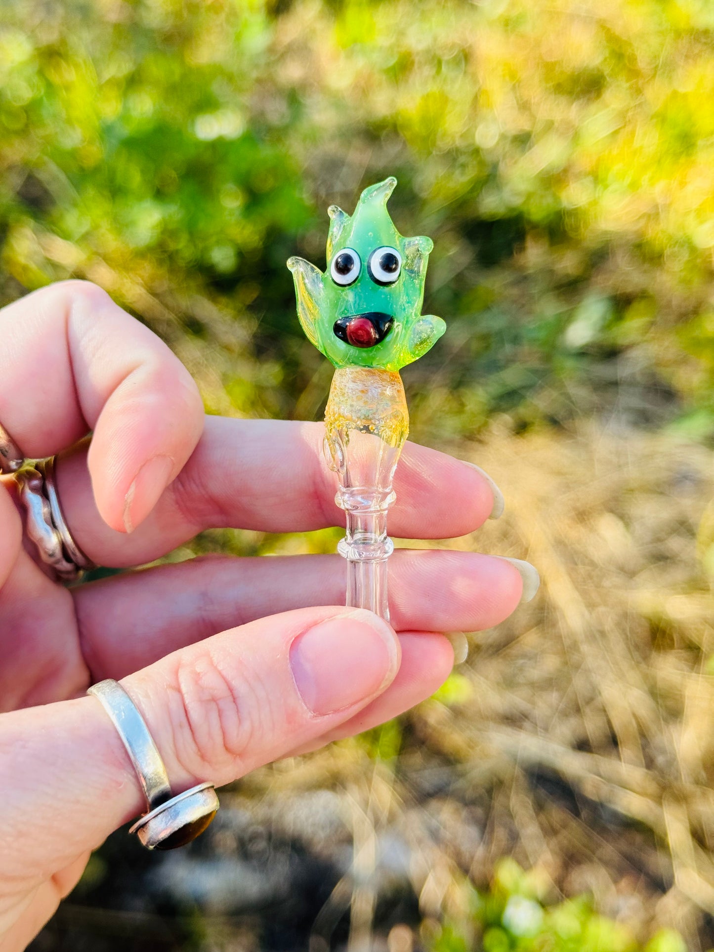 Calcifer (fire demon) joystick