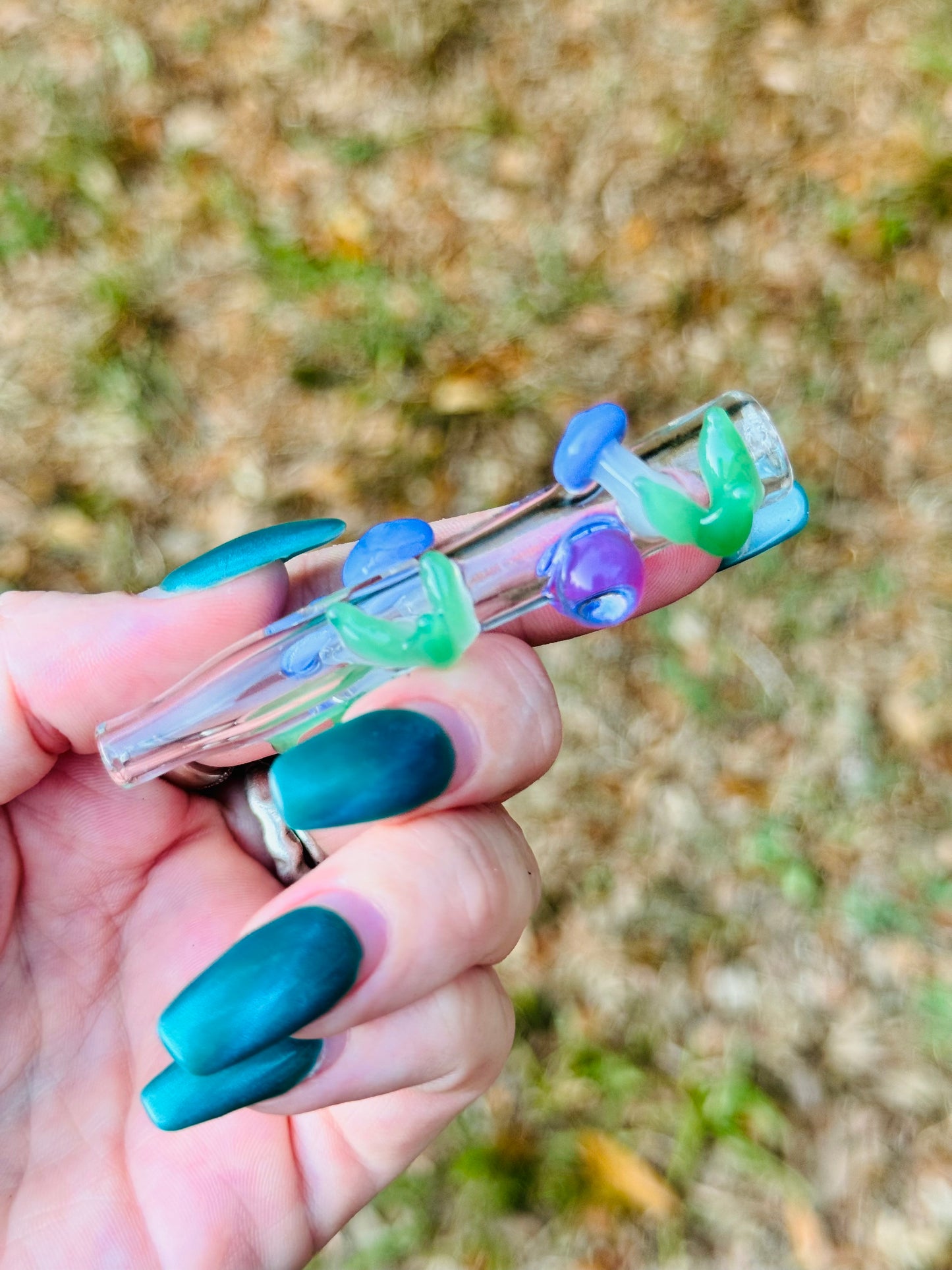 Mushroom cluster finger saver/ glass filter tip