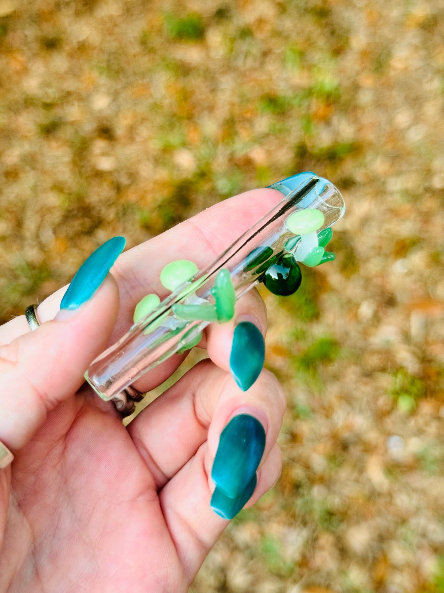 Mushroom cluster finger saver/ glass filter tip