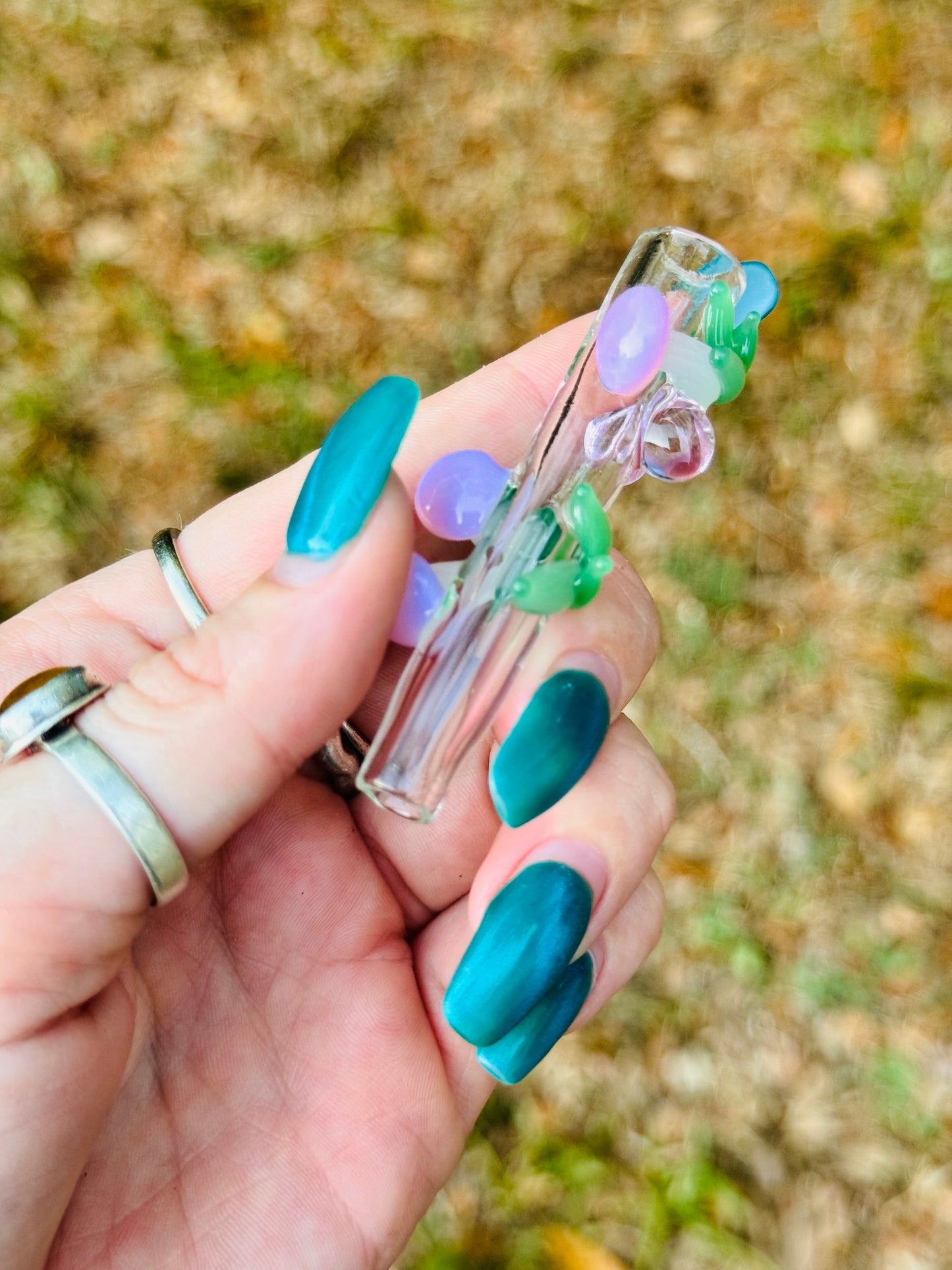 Mushroom cluster finger saver/ glass filter tip