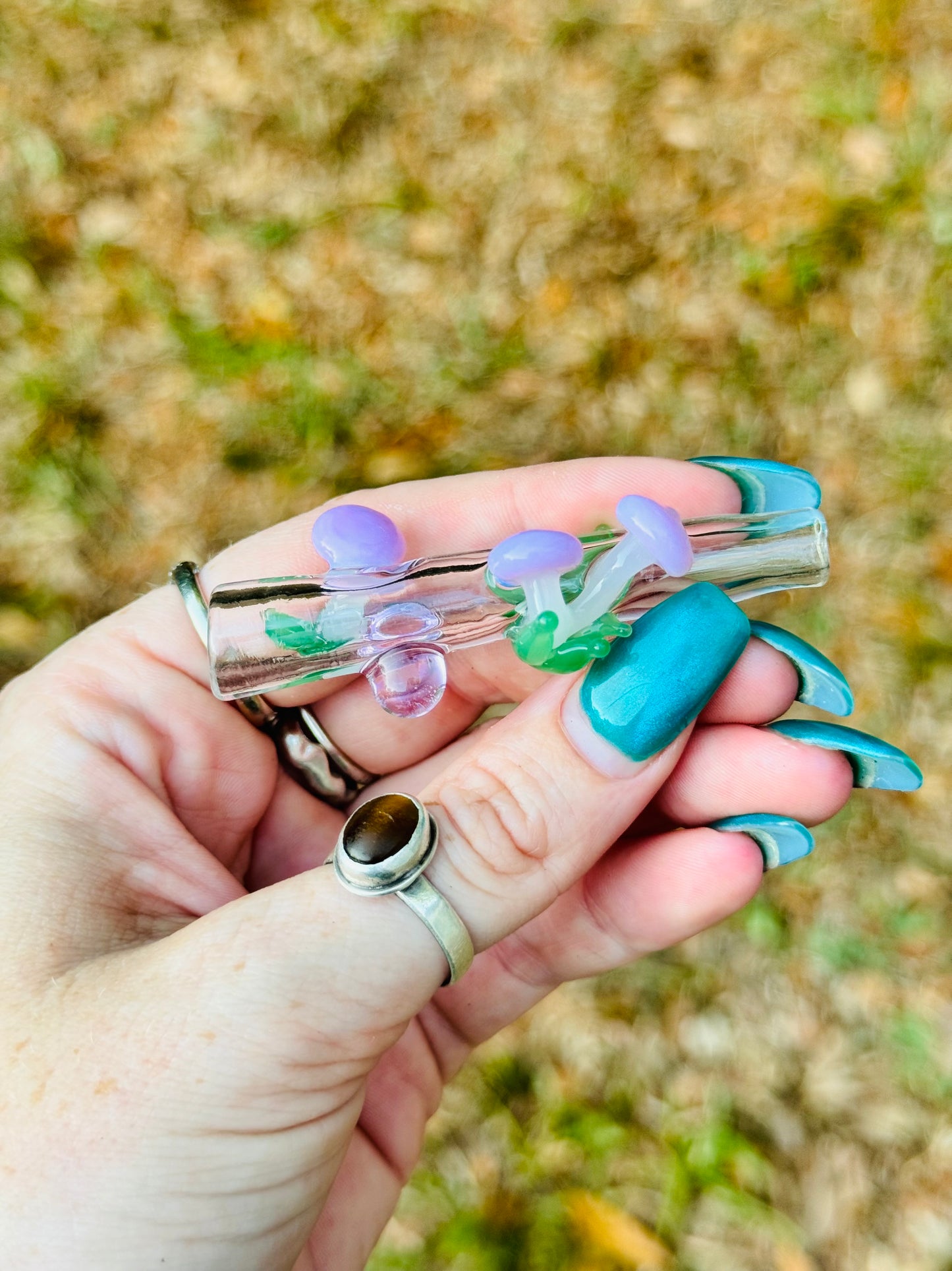Mushroom cluster finger saver/ glass filter tip