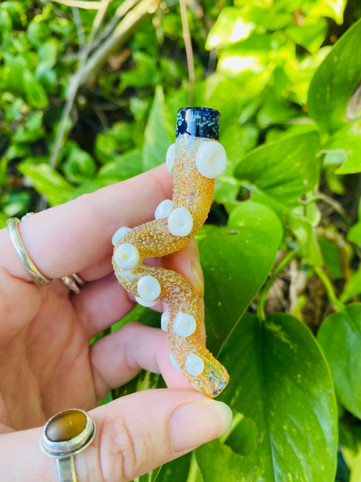 Tentacle finger saver/ glass filter tip