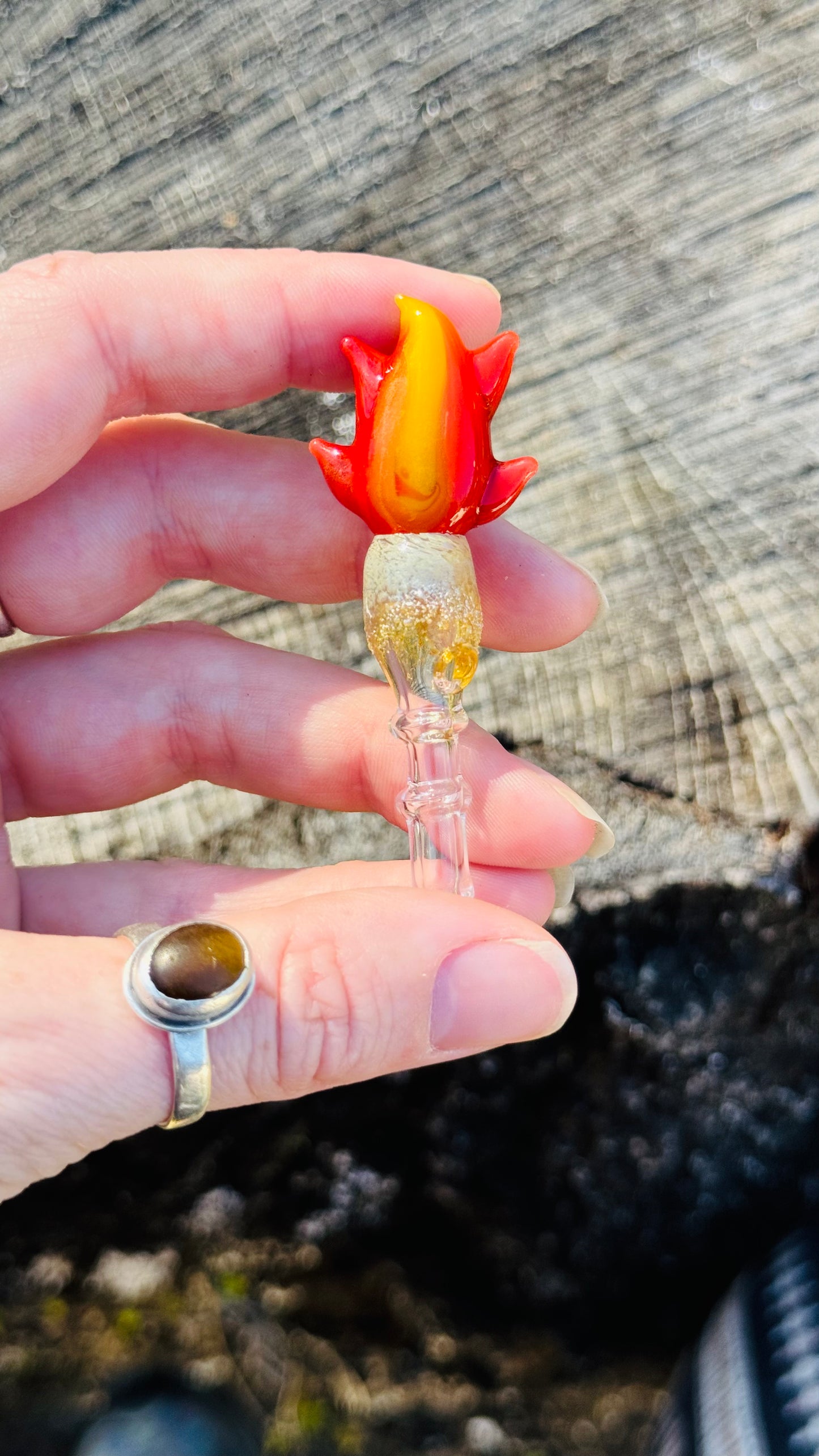 Calcifer (fire demon) joystick