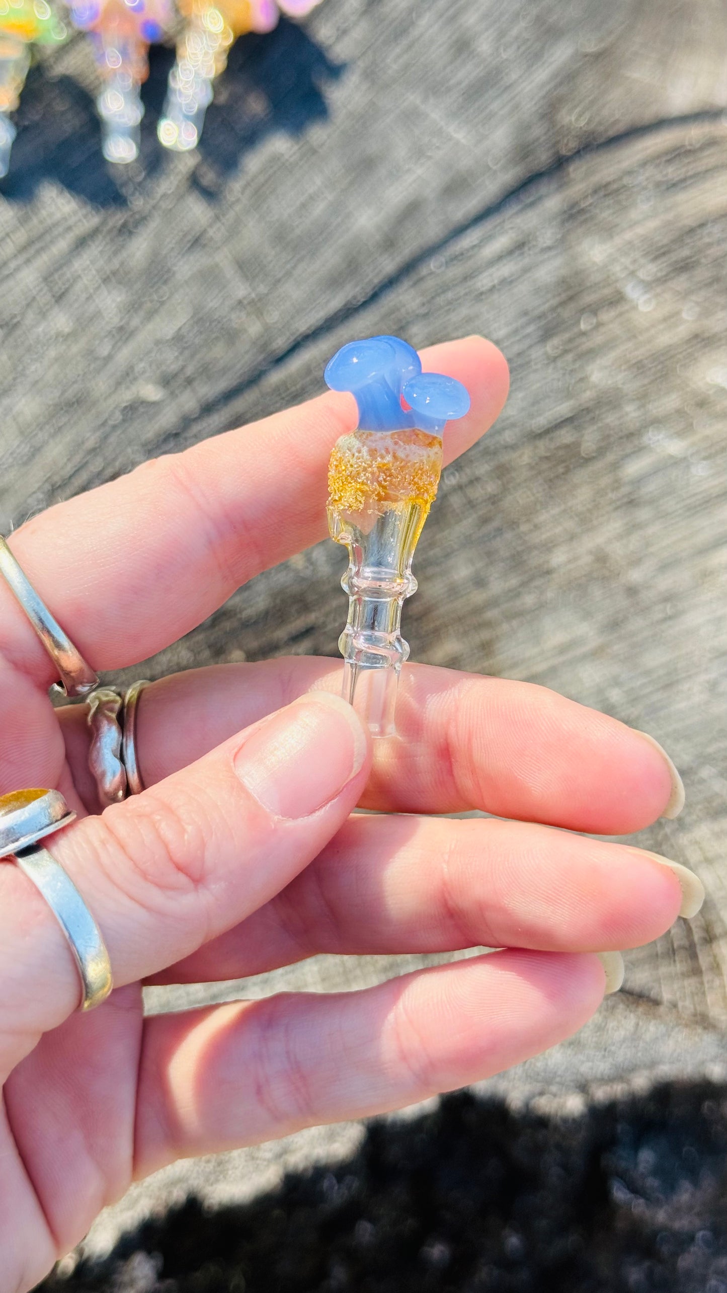 Mini mushroom cluster joystick