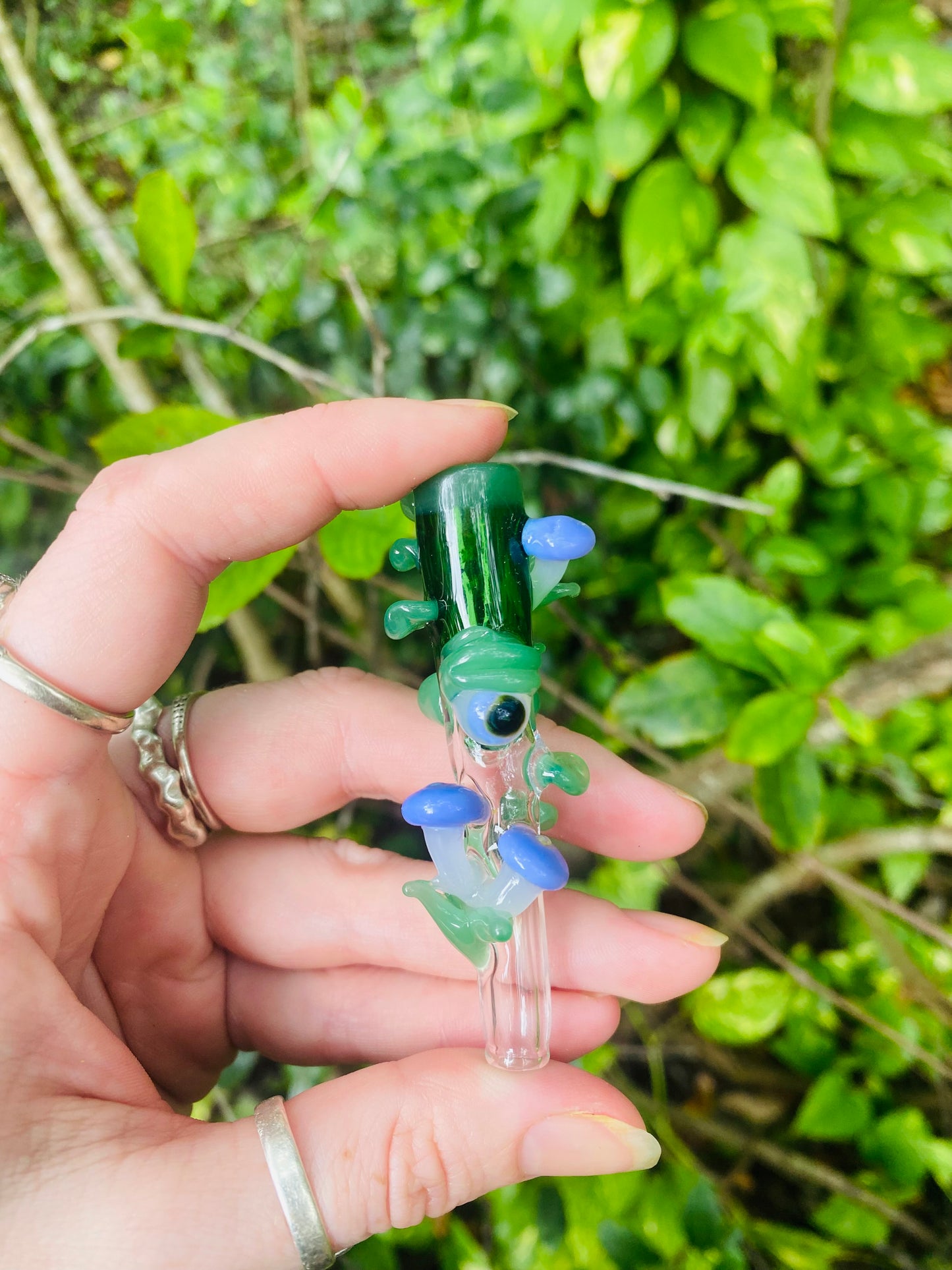 Funguy cyclops finger saver/ glass filter tip.