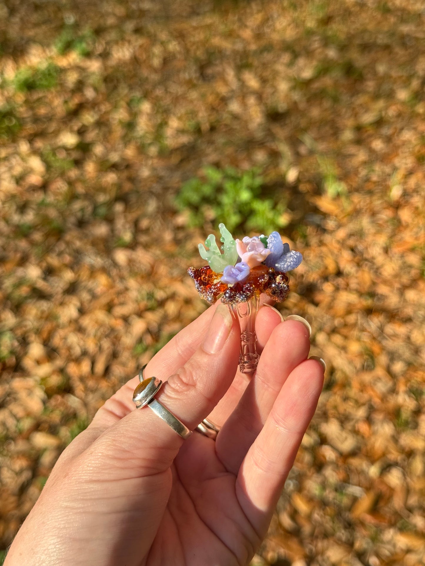 Succulent cactus garden joystick