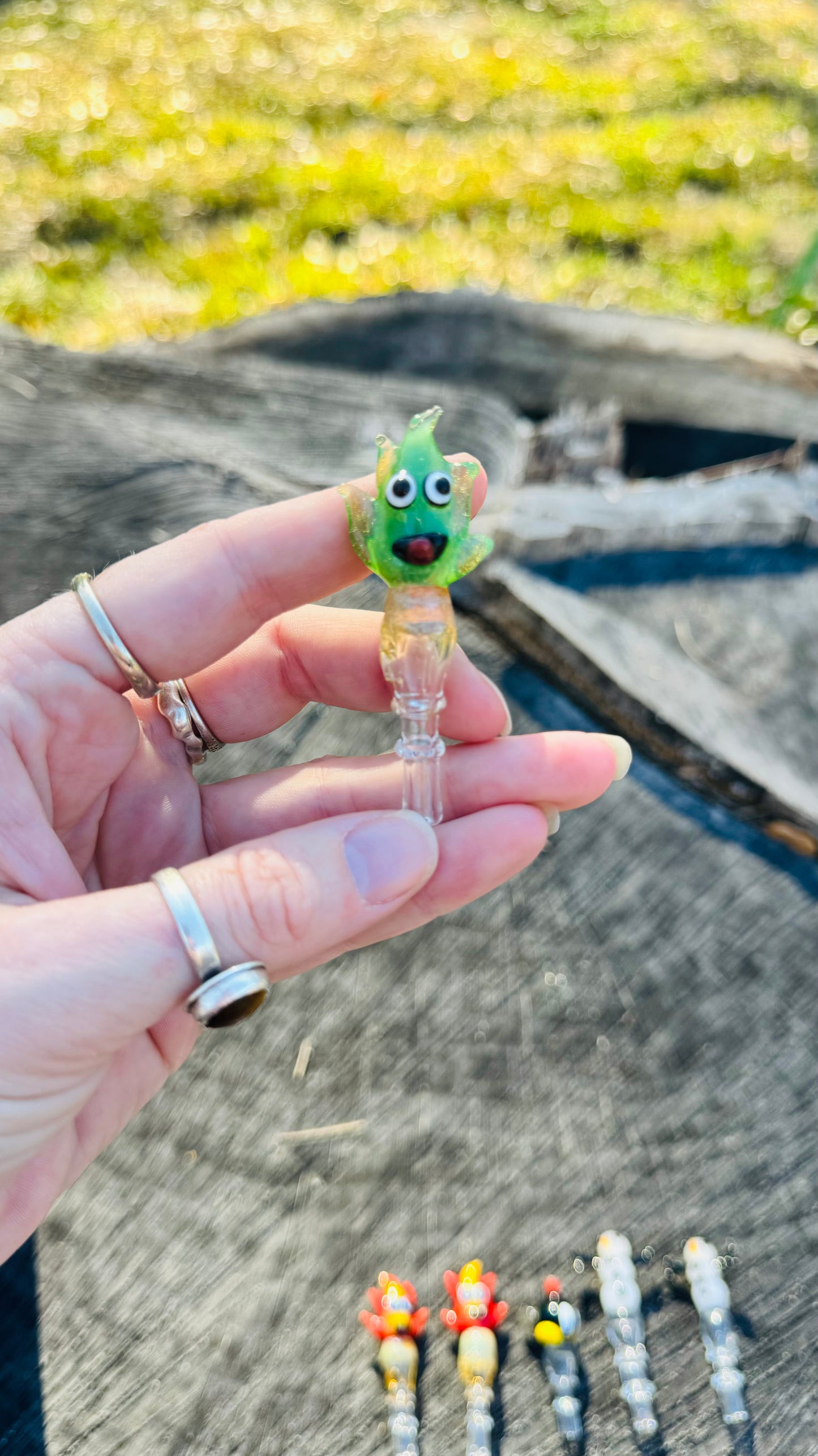 Calcifer (fire demon) joystick