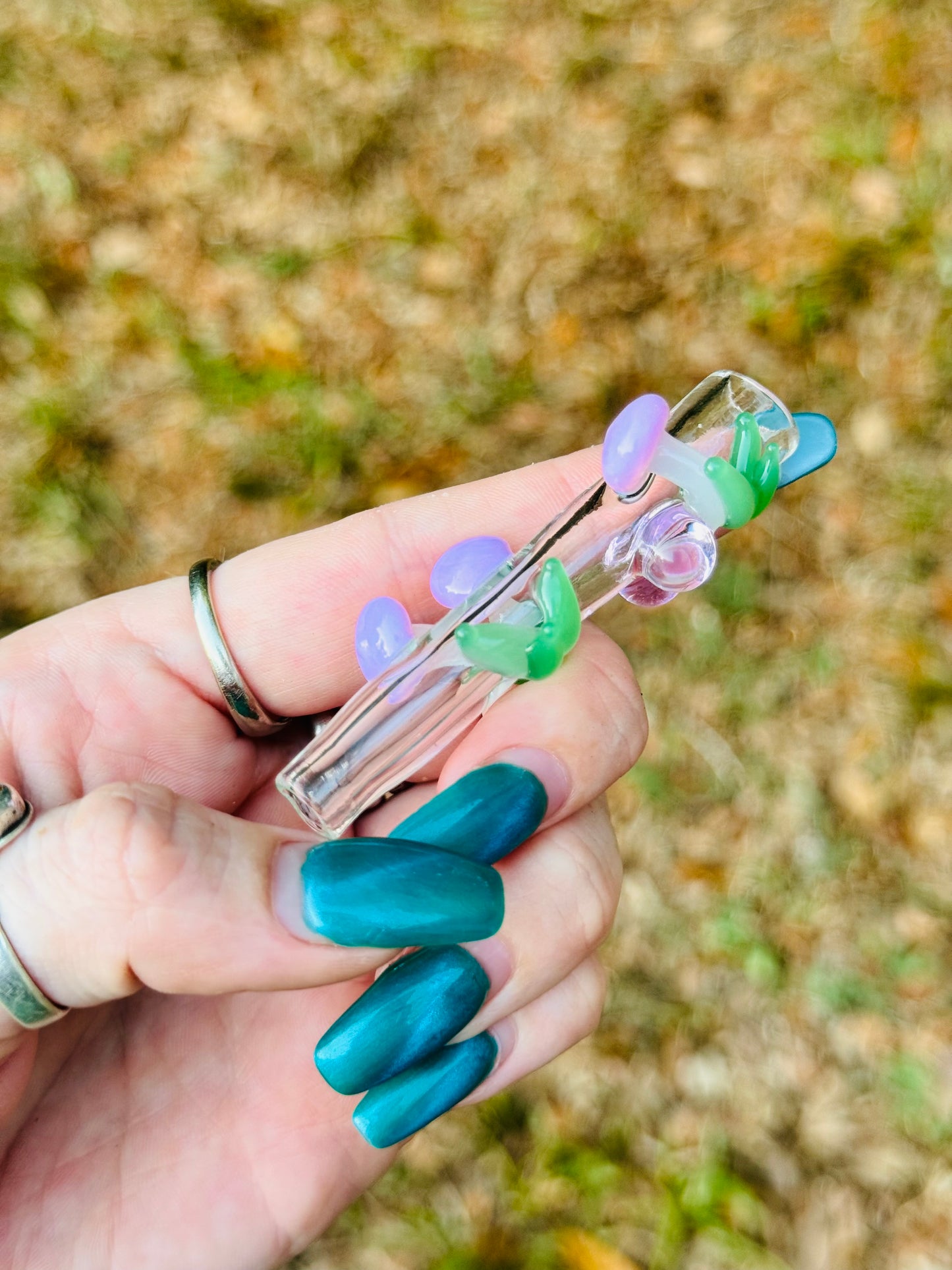 Mushroom cluster finger saver/ glass filter tip