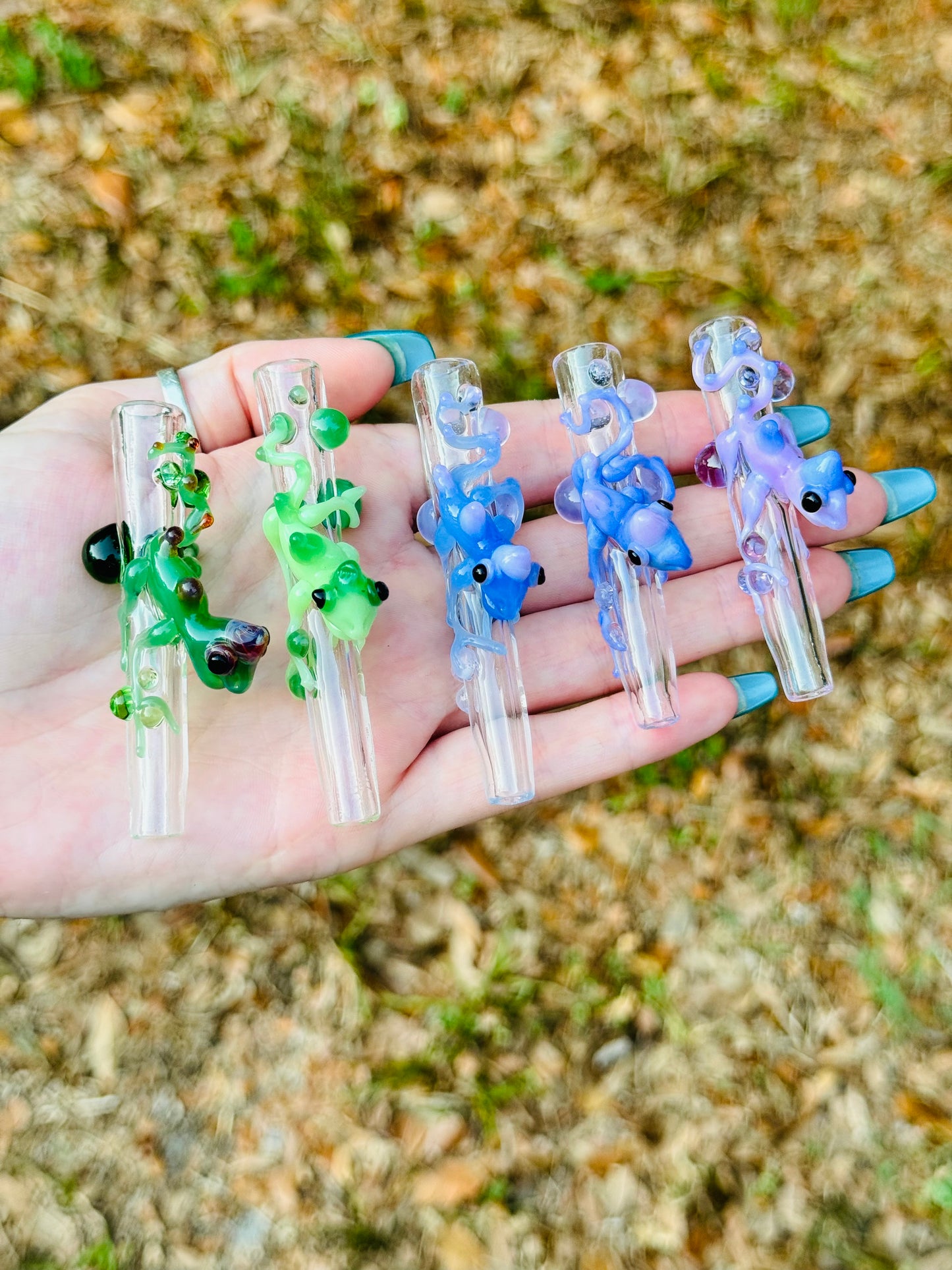 Chameleon finger saver/ glass filter tip