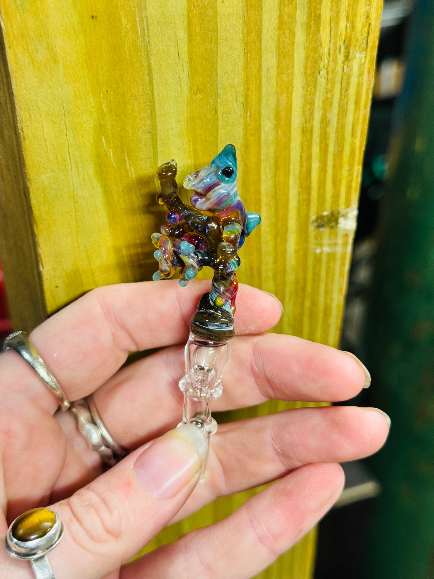 Chameleon on a stick joystick