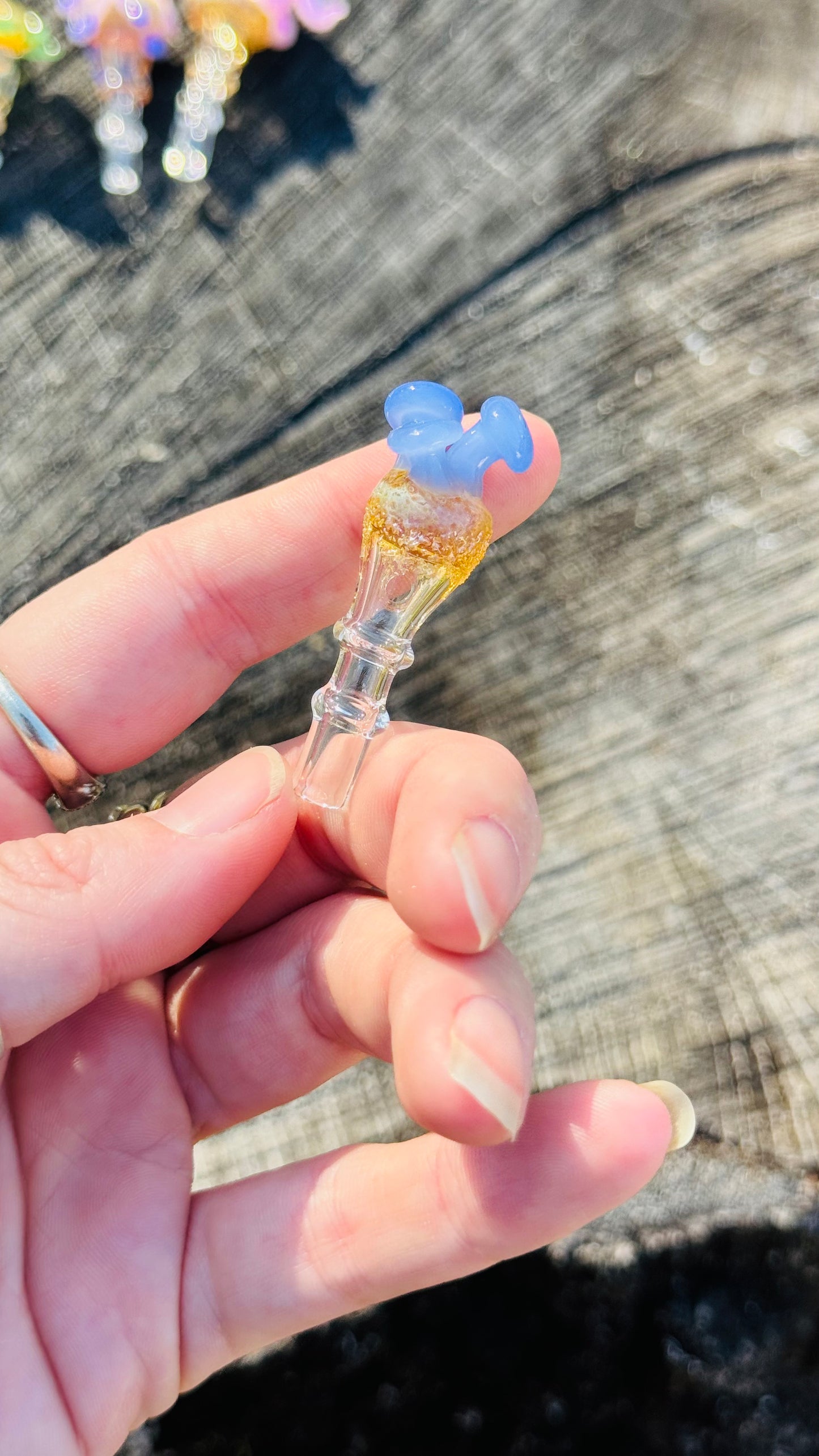 Mini mushroom cluster joystick