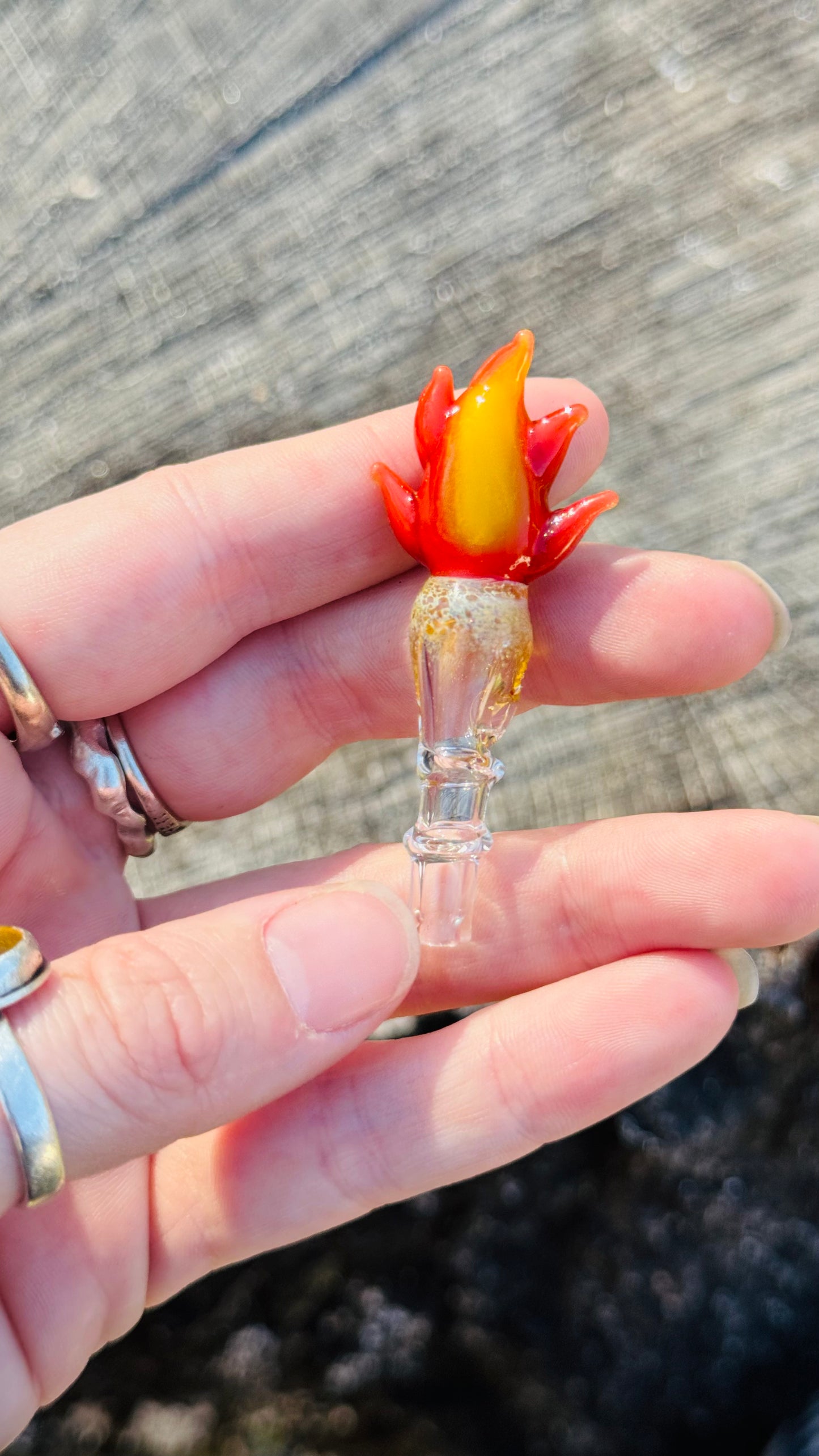 Calcifer (fire demon) joystick