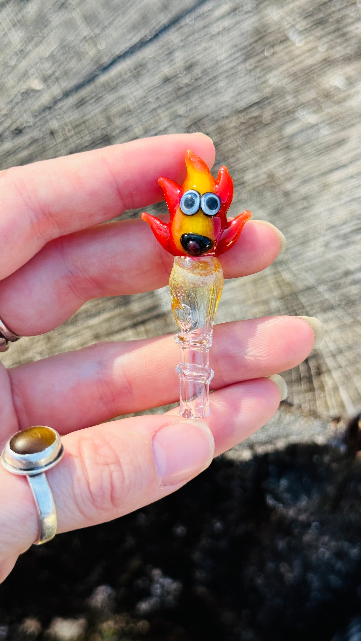 Calcifer (fire demon) joystick