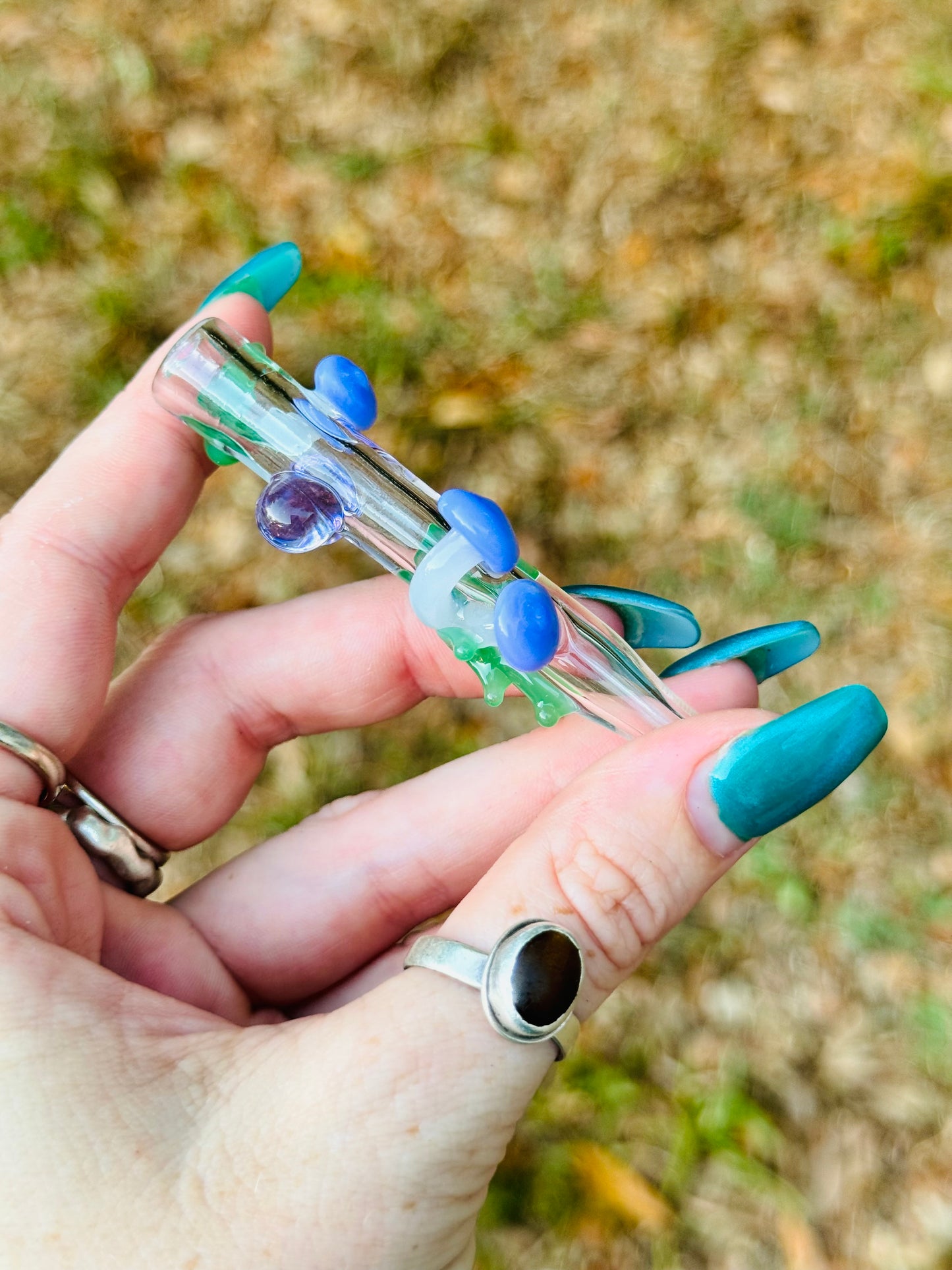 Mushroom cluster finger saver/ glass filter tip