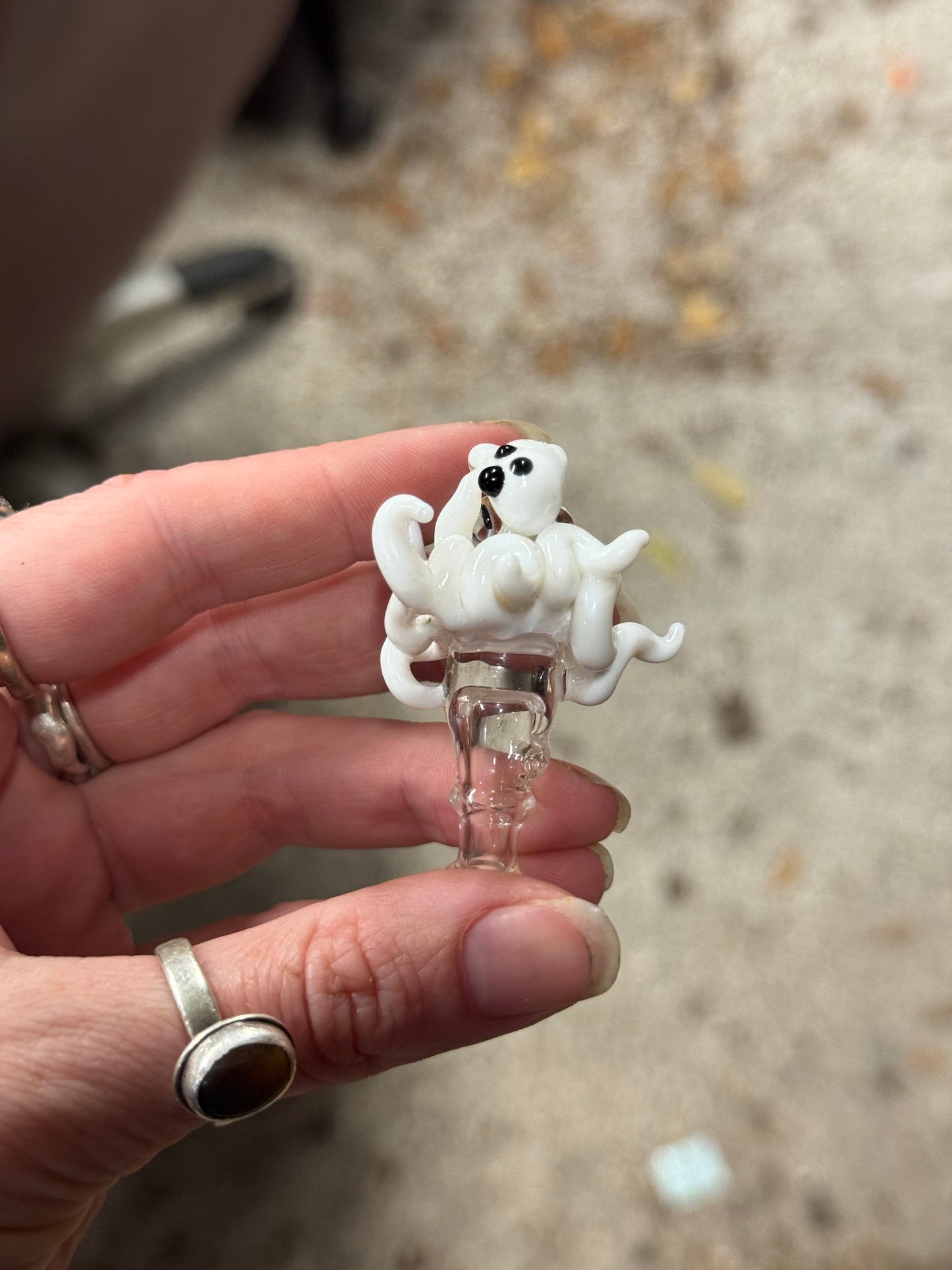 Octopus joystick, fully sculpted