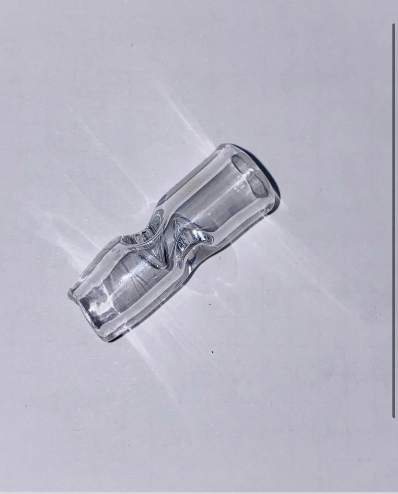 Clear finger savercigarette/cigar holder/tip