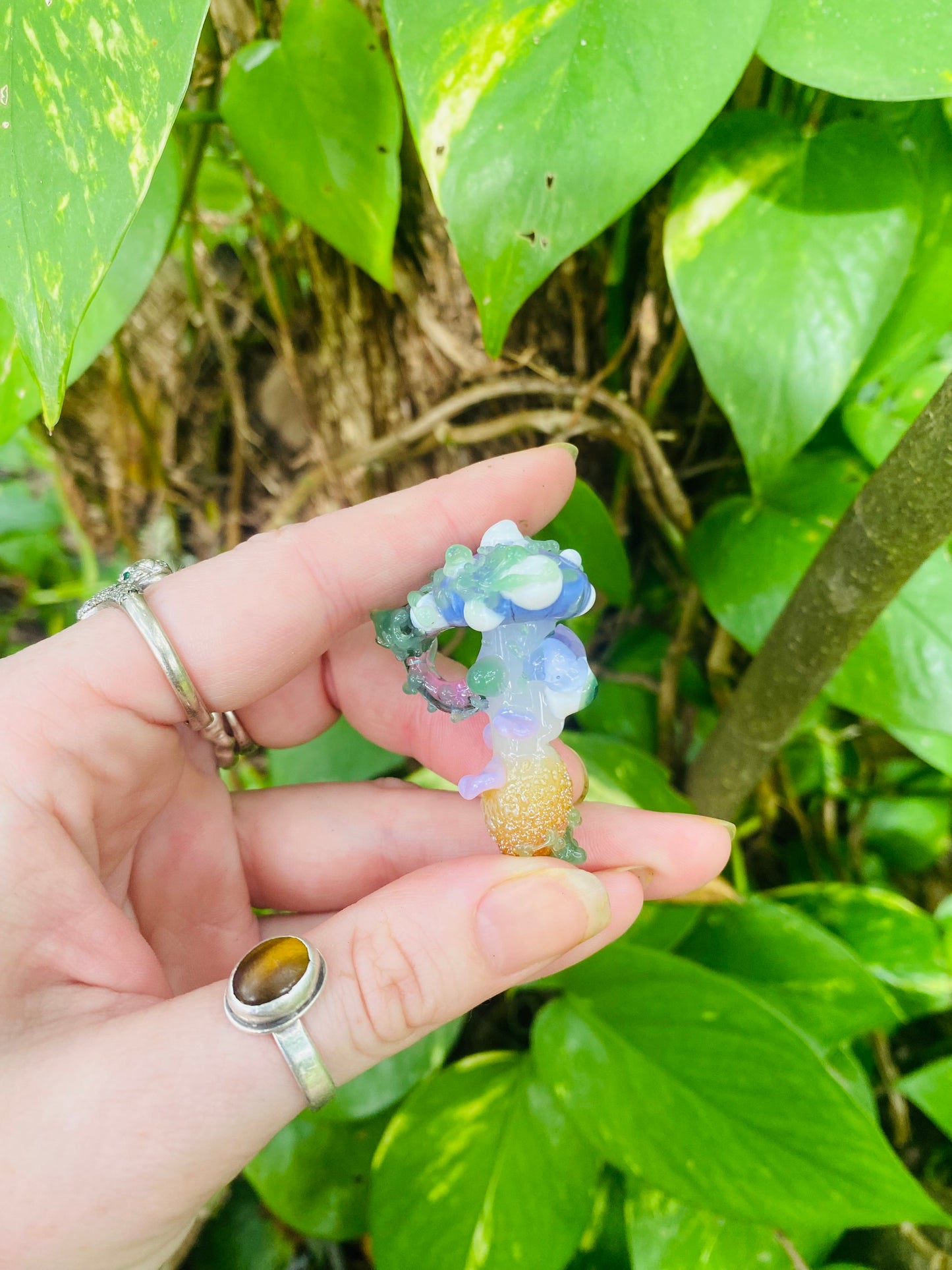 Funguy cyclops pendant