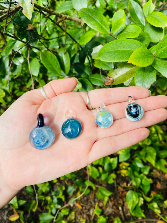 Random Galaxy pendant