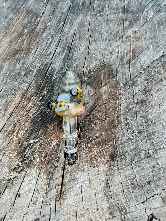 Beehive with bee joystick