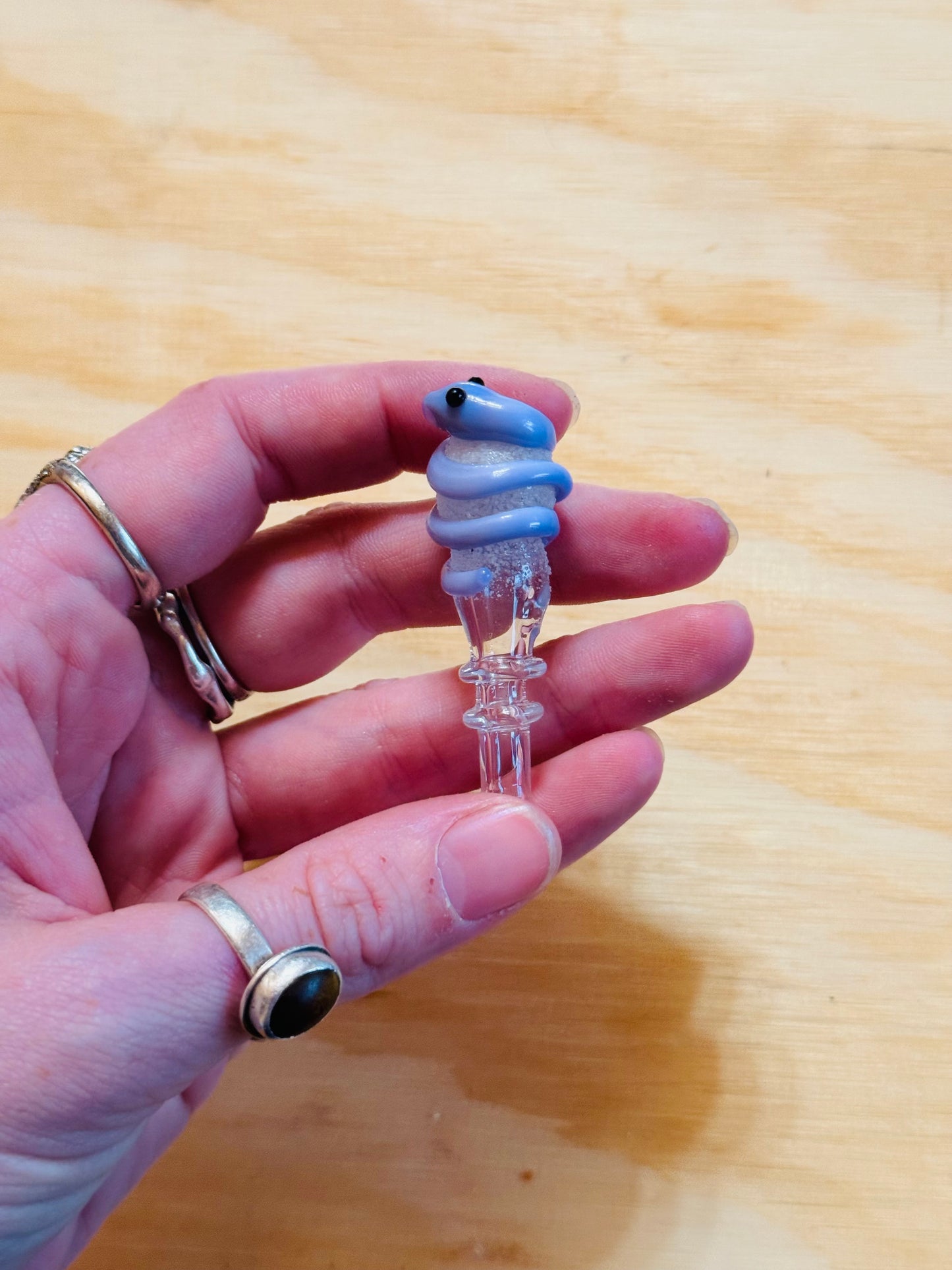 Snake joystick (base glows in the dark)