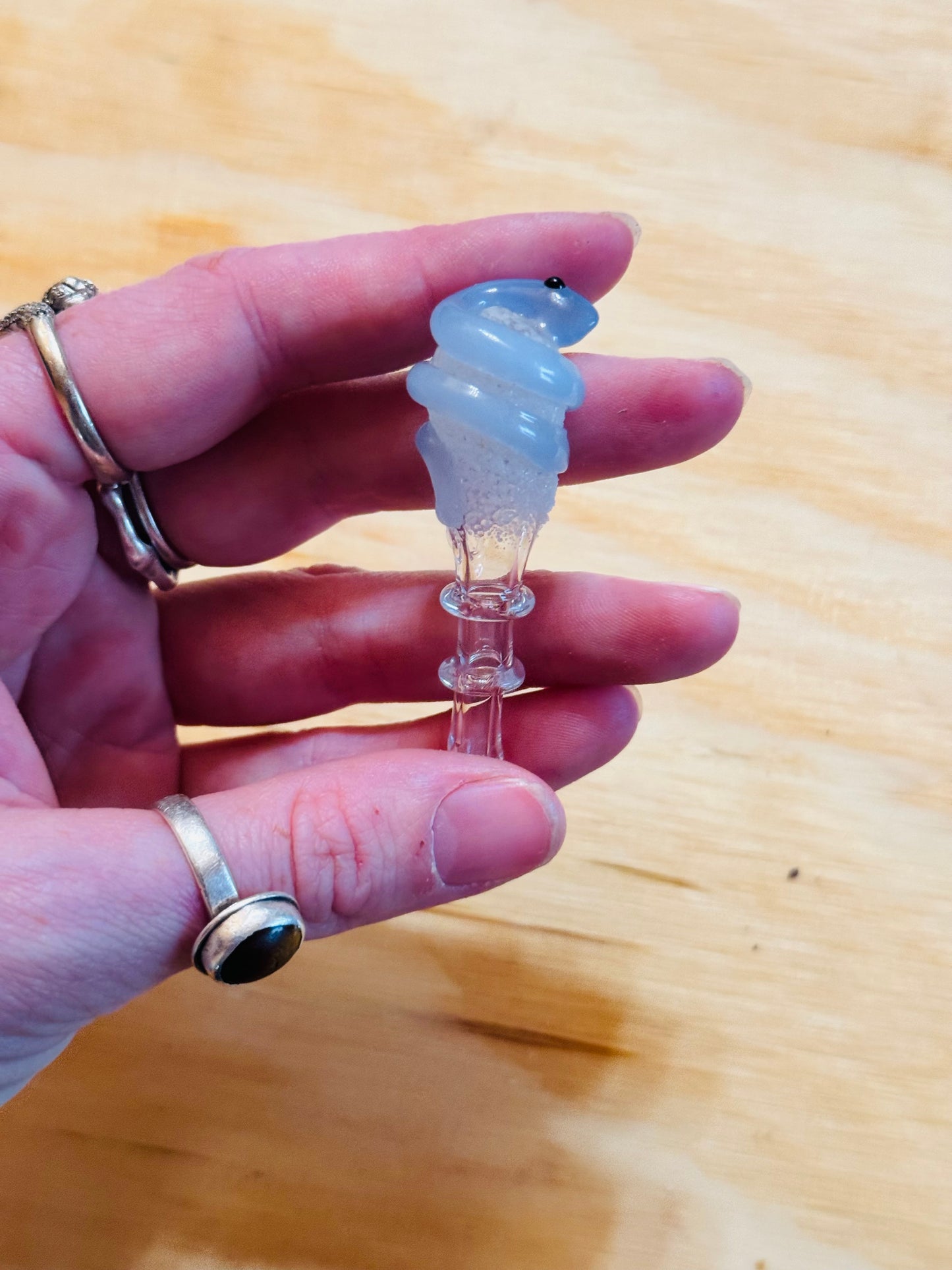 Snake joystick (base glows in the dark)