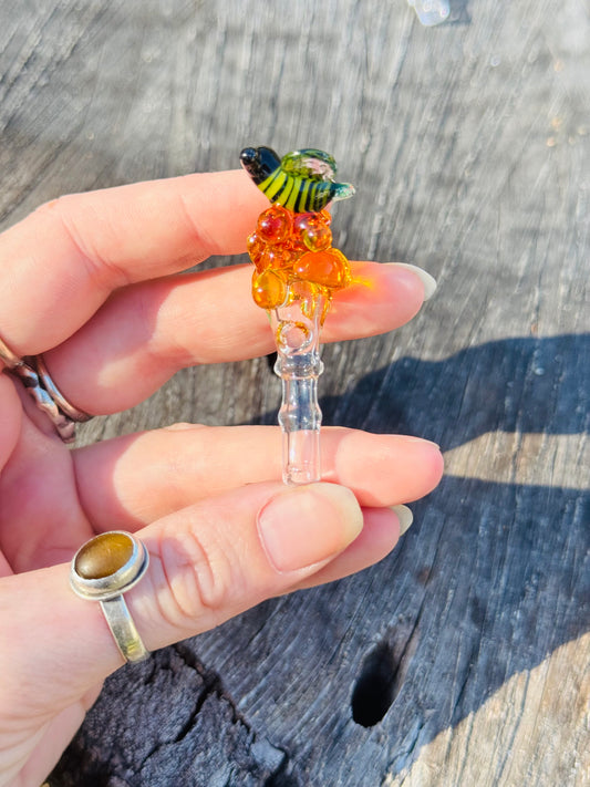 Bee with honey drips joystick
