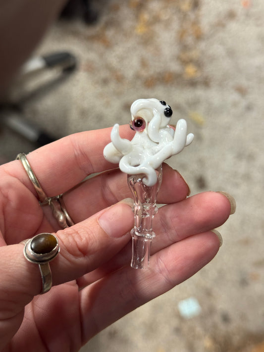 Octopus joystick, fully sculpted