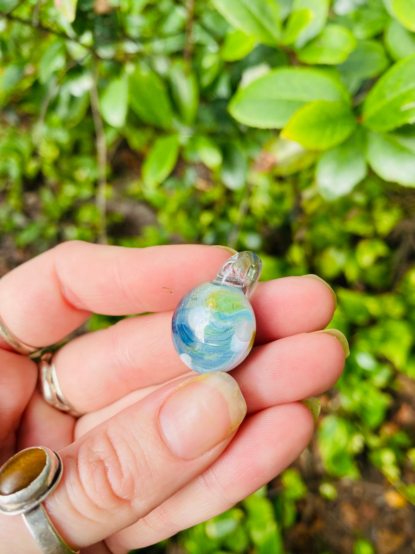 Random Galaxy pendant