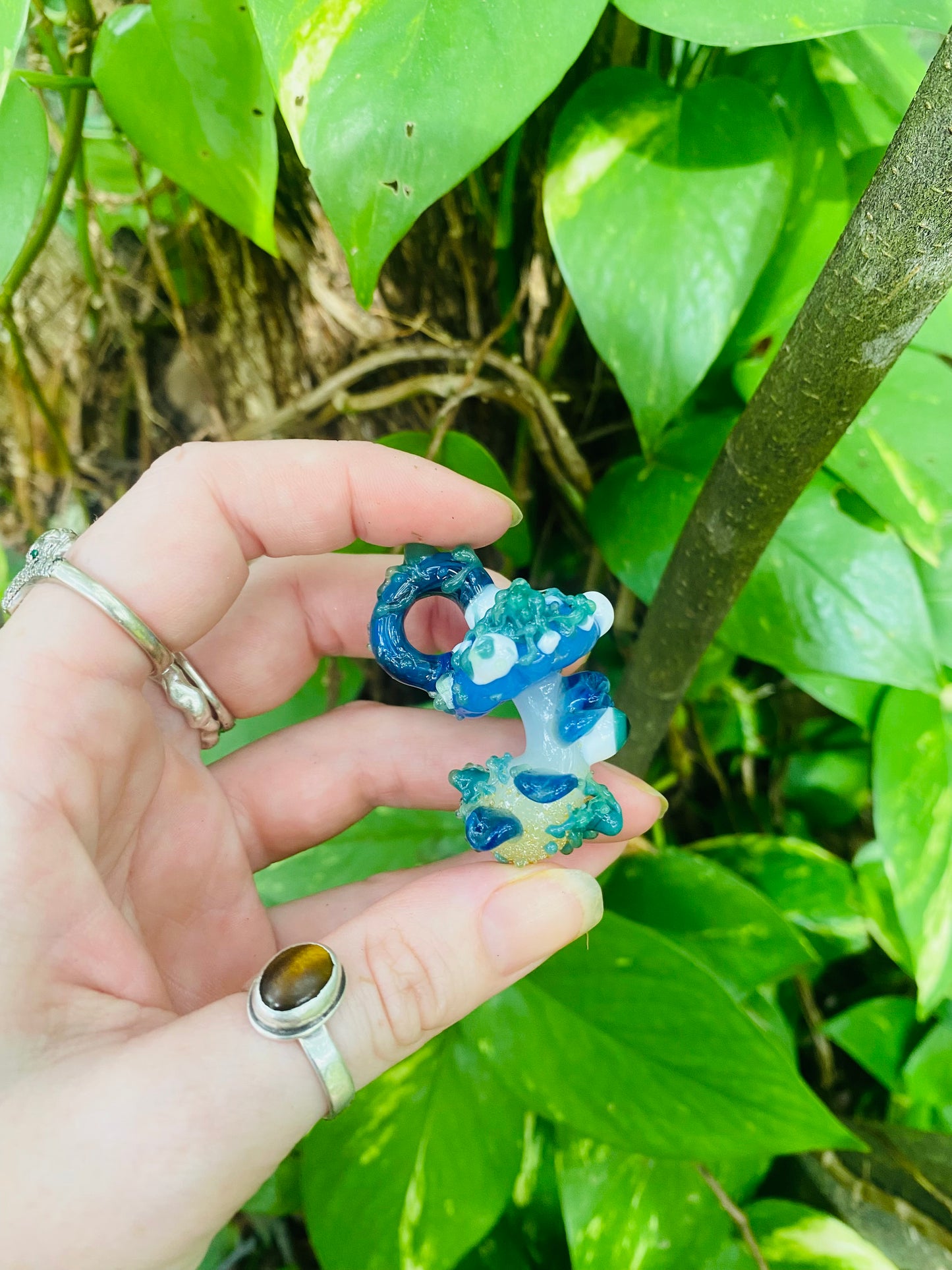 Funguy cyclops pendant